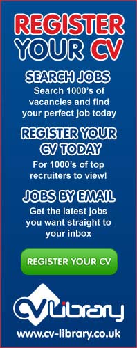 CV Library, search for jobs and submit your CV so jobs can find you!