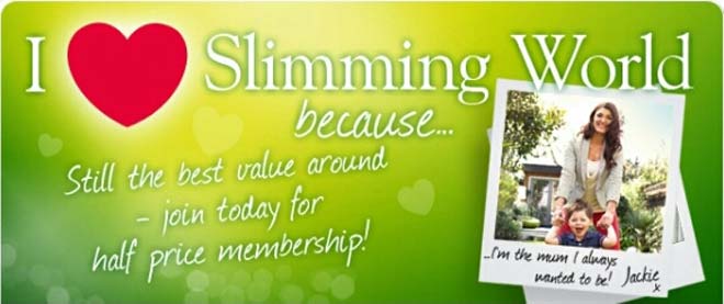 I love Slimming World because it's still the best value around - join today for half price membership