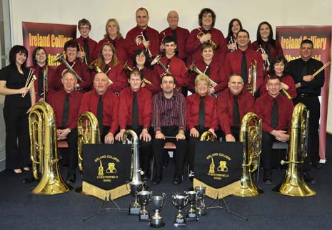 Ireland Colliery Chesterfield band will be playing a concert along with the Celebration Choir at Ashover's All Saint's Church