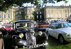 Local Charities Benefit From Classic Car And Bike Show At Renishaw Hall Today