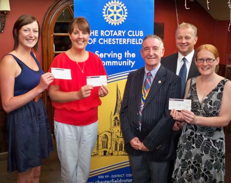 More Rotary Support For Chesterfield Charities