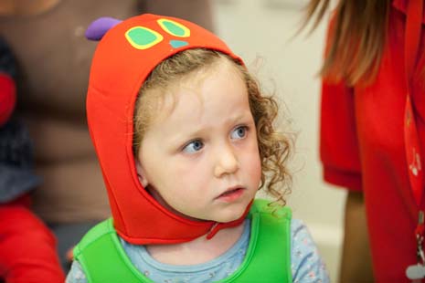 Leading charity Action for Children is teaming up with The World of Eric Carle™ and encouraging children's centres, nurseries and groups for under-5s in Derbyshire to host a Giant Wiggle event on The Very Hungry Caterpillar Day, which is Thursday, 20th March 2014.