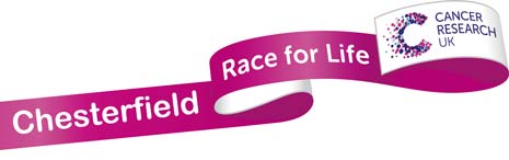 More than 1,200 people are expected to walk, jog and run through Chesterfield town centre this Sunday, 22nd May, in Cancer Research UK's Race for Life, leaving the Town Hall at 10.30 am. 