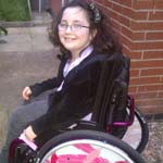 Local Chesterfield girl Hope Gets The Help She Needs From the Newlife Foundation - a Charity for Disabled Children