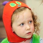 Derbyshire Children Centres encouraged  Centres To Join An Anniversary 'Giant Wiggle' to celebrate the Very Hungry Caterpillar's 45th birthday.