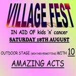 Clowne 'Village Fest' In Aid Of Kids'n'Cancer