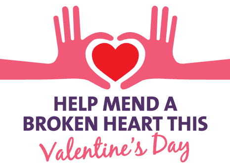 Vicar Lane Shopping Centre ran a Valentine's competition for shoppers to find two members of staff who were wearing broken hearts, somewhere within the shops at Vicar Lane Shopping Centre, Chesterfield, whilst also collecting donations for the British Heart Foundation.