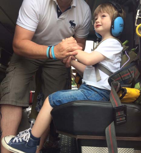 The new role is vital to the work of Newlife Foundation for Disabled Children to help ensure continued support for families of vulnerable children such as three-year-old Zach Blackburn from Chesterfield.