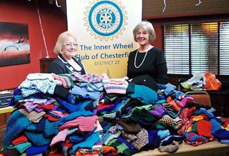 Chesterfield's Inner Wheel Get Knitting For Africa's 'Fish And Chip' Babies