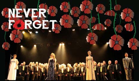 In this, the 100th anniversary year of the First World War, the war to end all wars, the weekend of Saturday 8th and Sunday 9th November will see audiences in the Pomegranate Theatre, Chesterfield and The Buxton Opera House, Buxton sharing in a stunning remembrance tribute presented by the widely renowned Tideswell Male Voice Choir. 