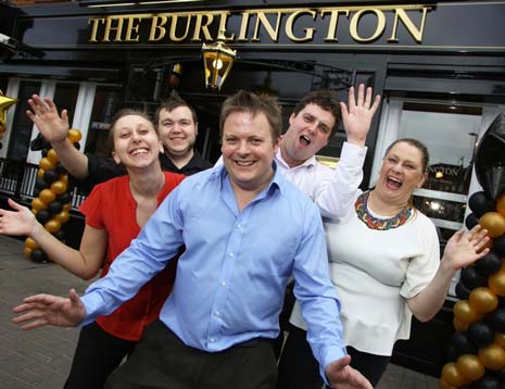 A brand new pub has opened in Chesterfield following a £300,000 investment of the building. The Burlington, which has been named after the street on which it resides, opened its doors on Friday 22nd May for a celebratory launch party.