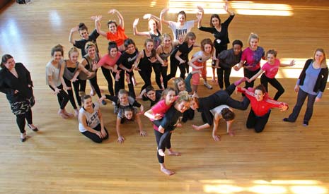The first group of 11 young dancers aged 11 to 18 have been training with choreographers, including lead artist Jennifer Manderson and Déda's artist in residence Alice Vale who lives in Matlock.