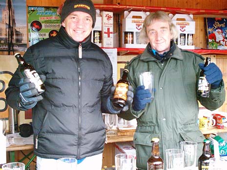 Brampton Brewery went down a storm at the Darmstadt Xmas Festival In germany