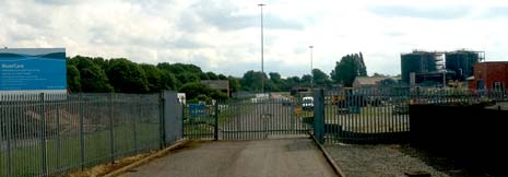 Work at Old Whittington Water Treatment Works causes local stink