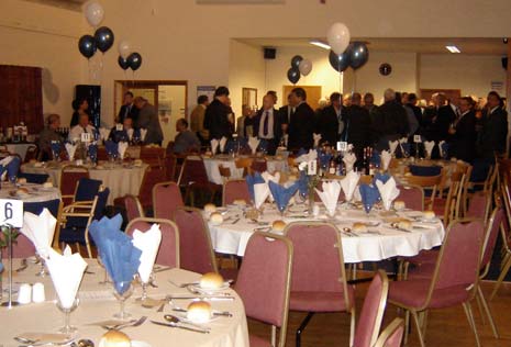 Matlock Town FC has raised over £5,000 from the first sportsman's dinner held at their new Sports and Social Club.