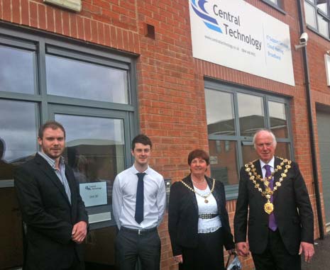 Yesterday, with the Mayor and Mayoress of Chesterfield in attendance, they launched the 'Superfast Derbyshire' service