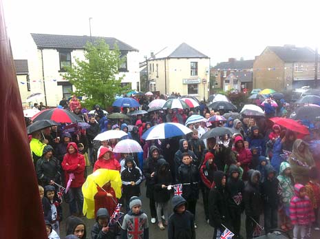 The People’s Jubilee was still 'on' and everyone was determined to be involved