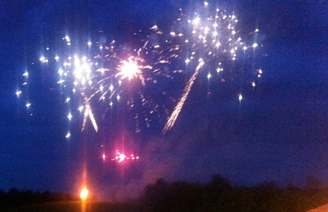 Chesterfield's Beacon was Lit at Poolsbrook Country Park in front of hundreds of residents, at the same time as all but one, it showed Chesterfield's commitment to the Jubilee and the Queen.