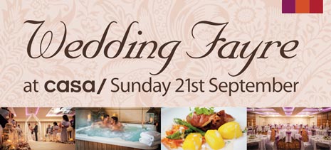 Casa are also happy to welcome back their carefully selected, well respected and reliable wedding suppliers to their Autumn Wedding Fayre.
