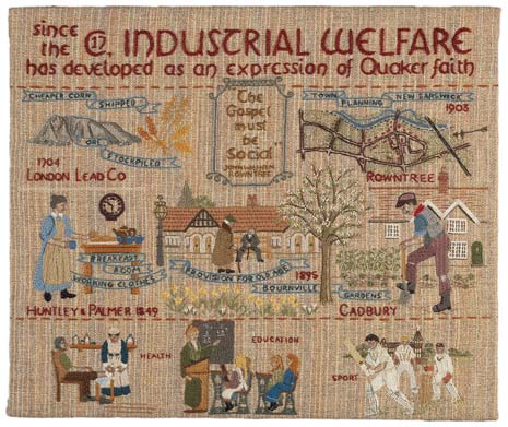 Famous Quaker Tapestry Display Tops The Bill At Textile Celebration