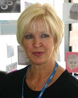 Sarah Turner Saint, Head of Communications at the Chesterfield Royal Hospital, Calow