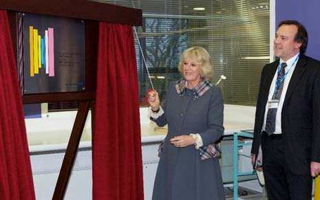 HRH The Duchess Of Cornwall officiallly opens the Chesterfield Royal Hospitals new development