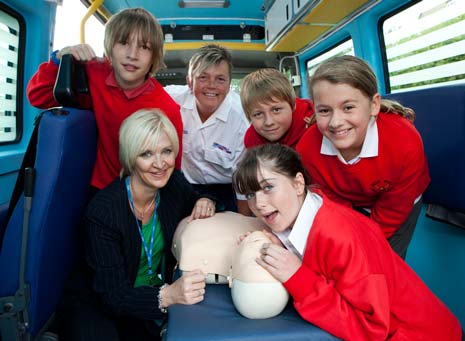 A life saving lesson for children from deerpark school
