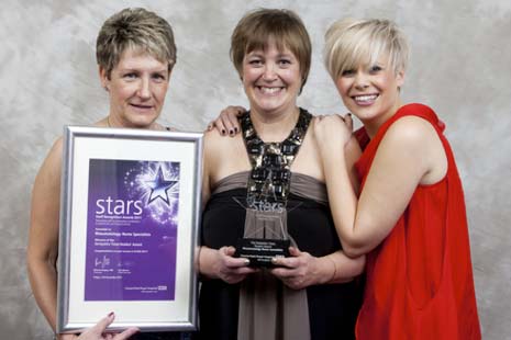 The Derbyshire Times Readers' Award Winner: The Rheumatology Nursing Team
