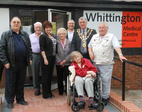 Facilities at a local surgery are looking healthier - thanks to funding which has helped improve access to the site at Old Whittington.