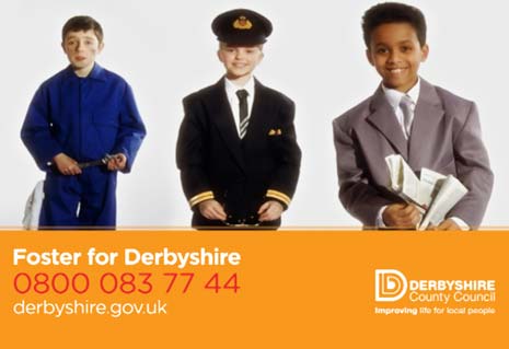 A new campaign calling for more Derbyshire foster carers has hit the road with two local bus services rolling out the recruitment message.