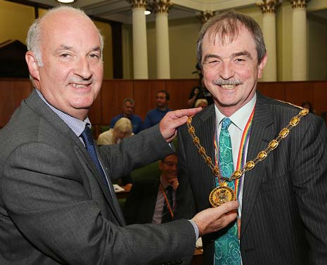 Councillor Steve Freeborn, who represents the county council's Ripley East and Codnor division, was appointed after the former Chair Councillor Dave Wilcox stood down from the position due to ill health. 