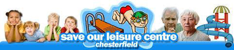 Mr Maris and the Save our Leisure Centre campaigners are against what they believe will be the 'dual usage' of the scheme with Chesterfield College. 