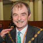 New Chair Takes Up County Council's Chain Of Office