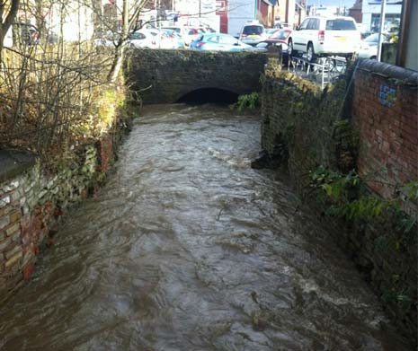 The Police say that, due to high winds and heavy rain, Derbyshire has suffered a number of blocked roads due to floods and fallen trees and urge motorists not to make journeys unless necessary