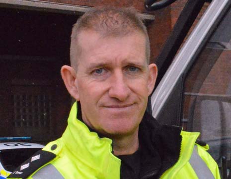 Inspector John Turner took over management of Chesterfield policing section, which covers Chesterfield Borough, on Monday, March 10th.