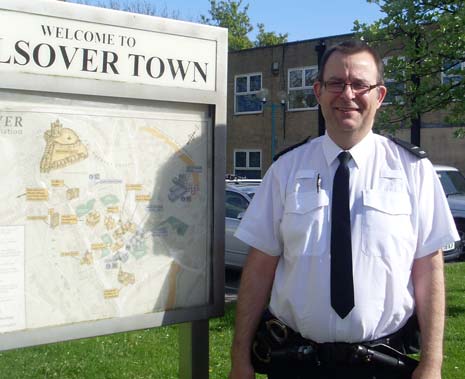 New Police Officer On Patrol In Bolsover, PC Pete Harley