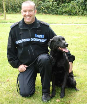 Fred the Dog Joins Chesterfield Drugs Team