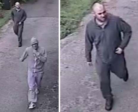 Officers investigating a burglary at a farm in Renishaw have released images of two men they would like to speak to in connection with the crime.