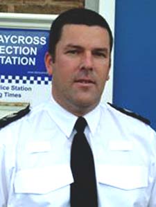 Aidan Stones replaces Sally Blaiklock as the Sergeant responsible for the Safer Neighbourhood teams in the Clay Cross area