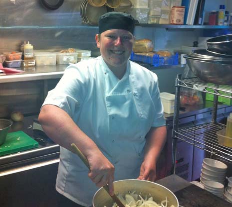Jodi, who is 21 and lives in Eckington, is a rising star in the kitchen at the award-winning Devonshire Arms pub and Restaurant at Middle Handley.