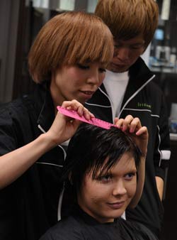 Japan Hair And Beauty Students Visit Chesterfield College