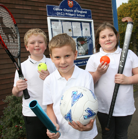 North East Derbyshire and Calow CofE Primary SchoolSet To Welcome The London 2012 Olympic Torch Relay