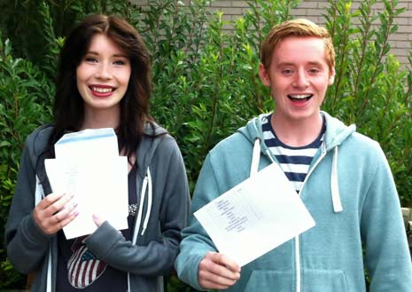 More than 8,000 students across the county's 46 secondary schools received their GCSE results yesterday (August 23rd), with many outstanding stories from both schools and individual students.