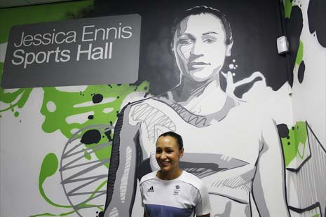 Olympic Gold Medallist Jessica Ennis to open the new facility at Chesterfield College - with the sports hall being renamed in her honour