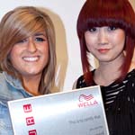 Katie Beer finshes 3rd in Nationa Wella Hair cutting and colouring competition