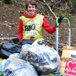 Litter-Pick Fund Raiser For Malawi-Bound 15 year old Max Clarke
