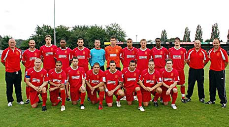 Alfreton Town FC Team Picture 2010 - 2011