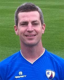 Former Spireite Aaron Downes had been a regular in Torquay's defence this season until the last two games.