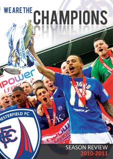 Chesterfield FC's official Champions DVD