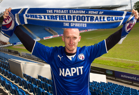 Chesterfield star Drew Talbot has ended the speculation surrounding his future by signing a new two-year contract.